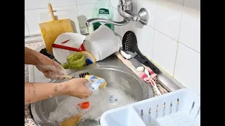 Washing Dishes by Hand ASMR