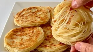 लच्छा परांठा बनाने की आसान विधि - Lachha Paratha - Multi Layered Lachha Paratha Recipe