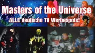 ALLE deutsche Masters of the Universe TV Werbespots| He-Man| Actiontoys|Compilation|Motu|Mattel