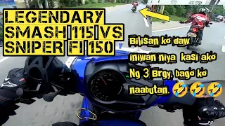 Legendary Smash Suzuki vs Sniper 150 Yamaha