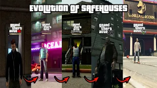 SAFEHOUSE in GTA series | SAFEHOUSE EVOLUTION (2001-2022)