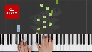 Prelude in C minor / ABRSM Piano Grade 4 2021 & 2022, A:1 / Synthesia Piano tutorial