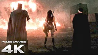 Trinity vs Doomsday Part 1 | Batman v Superman 1.43 IMAX Ratio