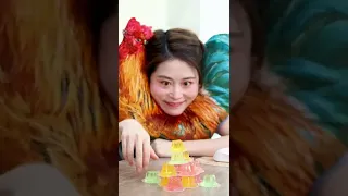 Have you ever eaten a Super Giant Fruit Jelly? #Shorts | Ms Yeah