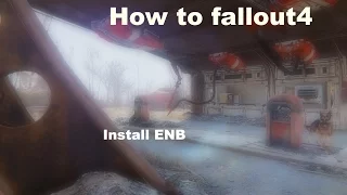 How to Install Fallout 4 enb (EASY)