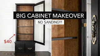 Cabinet Makeover DIY - Thrift Flip Home Decor