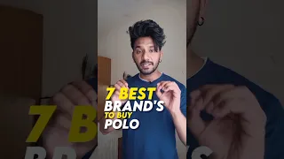 7 Best brands to buy Polo tshirt 🔥 #fashion #menfashion #polo