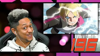 Karma Boruto vs Hokage Naruto - Boruto Episode 196 REACTION!