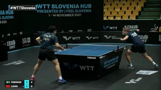 Jon Persson vs Liang Jingkun | WTT Contender Laško 2021 | MS | SF