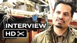 Fury Interview - Michael Peña (2014) - Shia LaBeouf, Brad Pitt War Drama HD