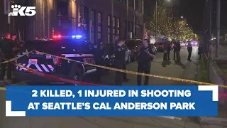 2 killed, 1 injured in shooting at Seattle's Cal Anderson Park