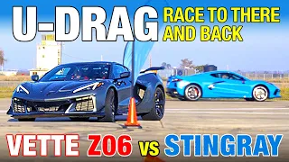 U-DRAG: C8 Corvette Z06 vs. Corvette Stingray