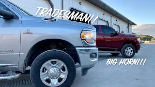 HD Truck Comparison: Tradesman vs. Big Horn