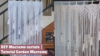 DIY Macrame Curtain | Macrame | Na'im Studio