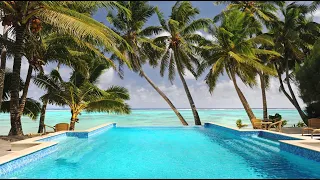 Cook Islands Drone View