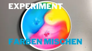 Farben mischen - Experiment zum Nachmachen