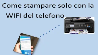 Come stampare in WI FI con il telefono-Epson WF3520