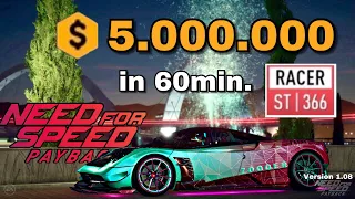 Need for Speed Payback - Heftiger Geld Glitch / Trick RACE | Version 1.08