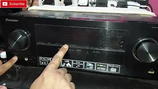 How To Reset Pioneer Receiver / Pioneer AV Receiver Factory Reset / Pioneer Receiver / The technoboy