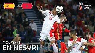 Youssef EN NESYRI Goal - Spain v Morocco - MATCH 36