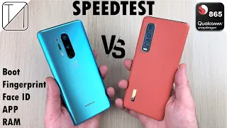 OnePlus 8 Pro vs Oppo Find X2 Pro Speed Test