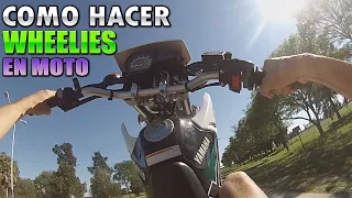 Como hacer WHEELIE con Motos de POCA POTENCIA! (Con embrague) xtz 125cc 150cc 200cc 250cc 100cc