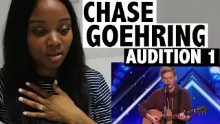 CHASE GOEHRING - AUDITION #1 - AMERICA'S GOT TALENT - REACTION