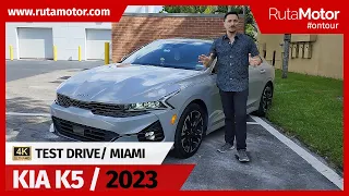 Kia K5 Gt Line - El sorprendente sedán que deberíamos tener algún día (Test Drive desde Miami)