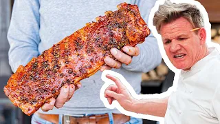 I Tested Gordon Ramsay's WEIRD Sticky Pork Ribs Recipe