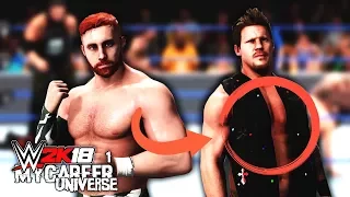 WWE 2K18 MyCareer Universe Ep 1 - Crazy 5 Star Match! Chris Jericho's Scarf!