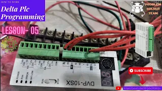 Delta PLC output Wiring connection.