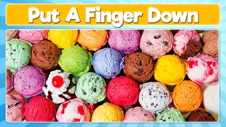 Put A Finger Down... Picky Ice Cream Eaters edition!