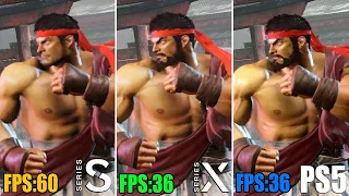 Street Fighter 6 Xbox Series S vs. Series X vs. PS5 Comparison