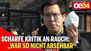 Scharfe Kritik an Rauch: "War so nicht absehbar"