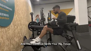 Helpful Tip For The Matrix Hip Thrust Machine If You’re 5’2 Or Below
