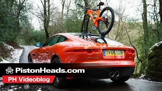 Sea Sucker Talon bike rack versus Jaguar F-Type | PH videoblog | PistonHeads