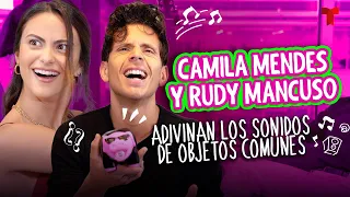 Camila Mendes y Rudy Mancuso ponen a prueba su oido musical | Telemundo Entretenimiento