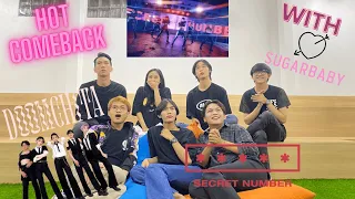 [MV REACTION] SECRET NUMBER "둠치타 (DOOMCHITA)" M/V Reaction with SUGAR BABY | MEMBER BARU KONSEP BARU