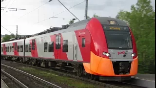 Электропоезд Siemens Desiro Rus ЭС1-053 "Ласточка-Премиум" № 805Ч "Петрозаводск - Санкт-Петербург"