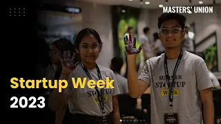 Startup Week '23 At Masters' Union | School Students Pitch Startup Ideas To Investors