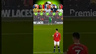 Ronaldo VS Messi VS Zidane VS Hazard VS Benzema Panenka Penalty Challenge