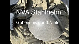 Der NVA Stahlhelm Geheimnis der 3  Niete