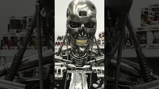 Life size T-800 Endoskeleton #arnoldschwarzenegger #terminator #collection