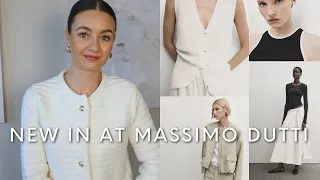 NEW IN AT MASSIMO DUTTI FOR SPRING | TRY ON AND REVIEW | Styled. by Sansha