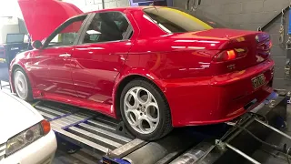 alfa romeo 156 gta wizard- dyno