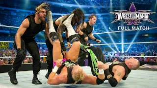 FULL_ MATCH_- The Shield vs Kane &Age Of Outlaws Wrestlemania !