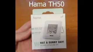 Hama TH50 thermometer / hygrometer unboxing and review