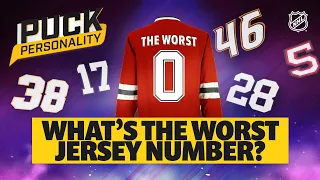 What's the Worst Jersey Number in Hockey? | Puck Personality