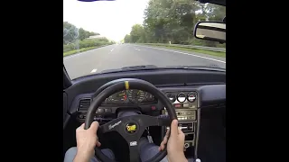 Honda CRX - B18C all motor - hitting 10300rpm in 4th😍😍