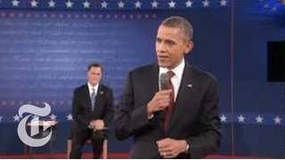Election 2012 | Obama Attacks Romney on Tax Policy - 2nd Presidential Debate | The New York Times